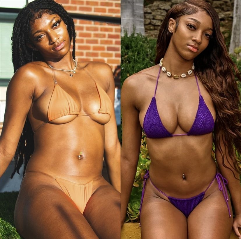 Angel Reese Is Sexy as hell! With a Banging Body & Hot Juicy Thick Ass Make a Perfect Cum Target 🥵 #5KSB1MQ9